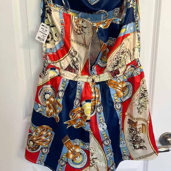 AKIRA INTO THIS COWL NECK ROMPER MEDIUM - Picture 3 of 5